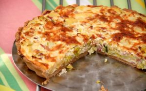 Bacon Leek Quiche